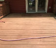 Soft washing of deck Nassau County NY