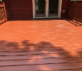 Soft washing of deck Nassau County NY